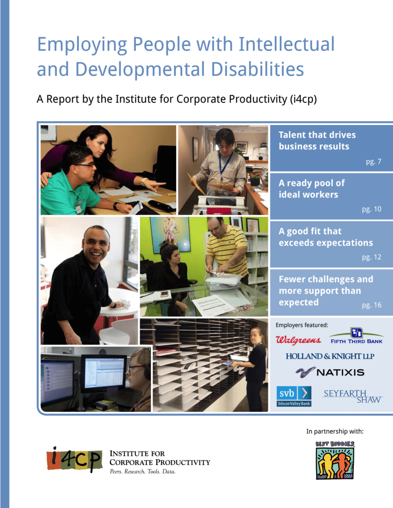 Employing People with Intellectual and Developmental Disabilities Cover